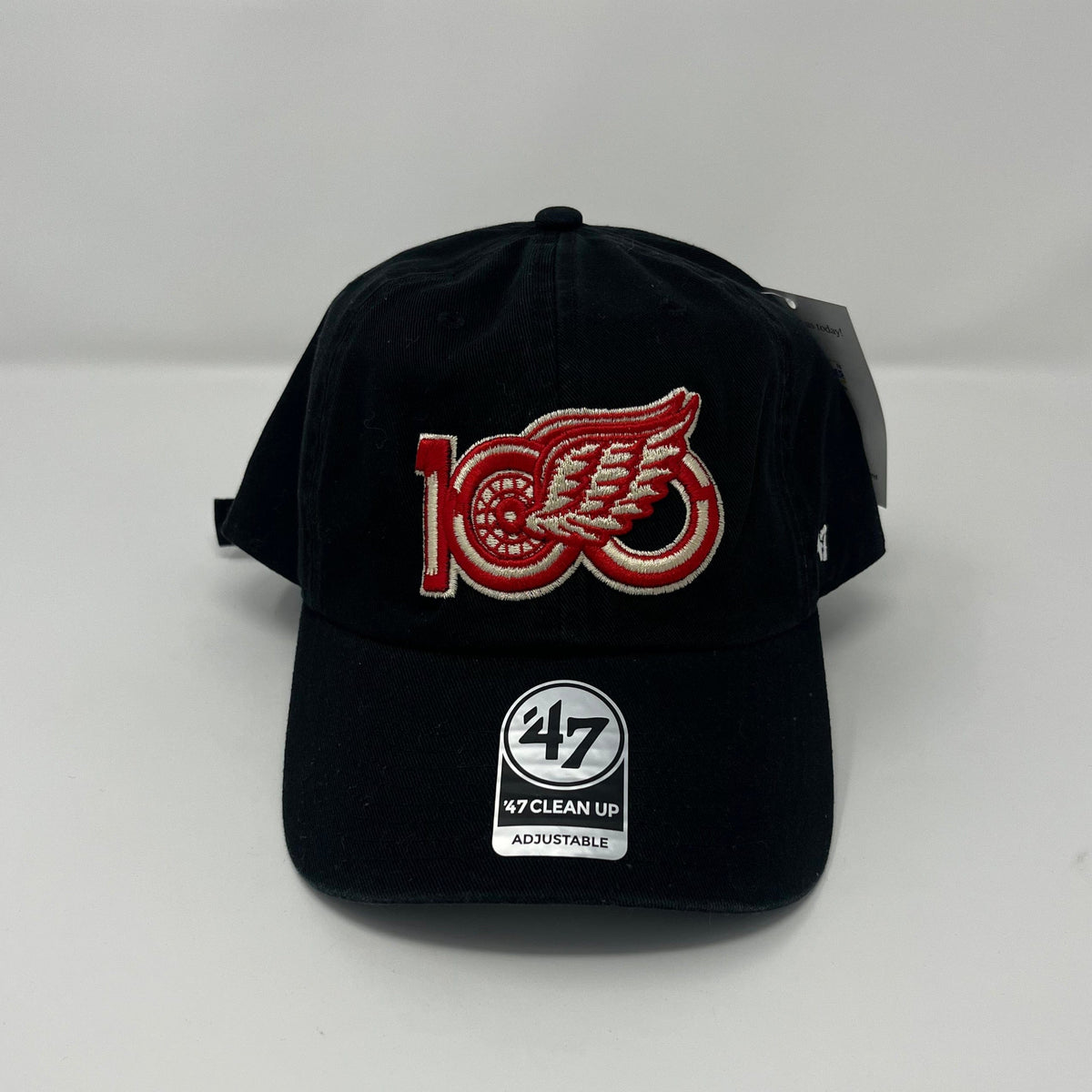 Detroit Red Wings Centennial Adjustable Clean Up Hat