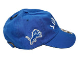 '47 Brand Hat Detroit Lions Blue Raz Flip Script Clean Up 198742336133