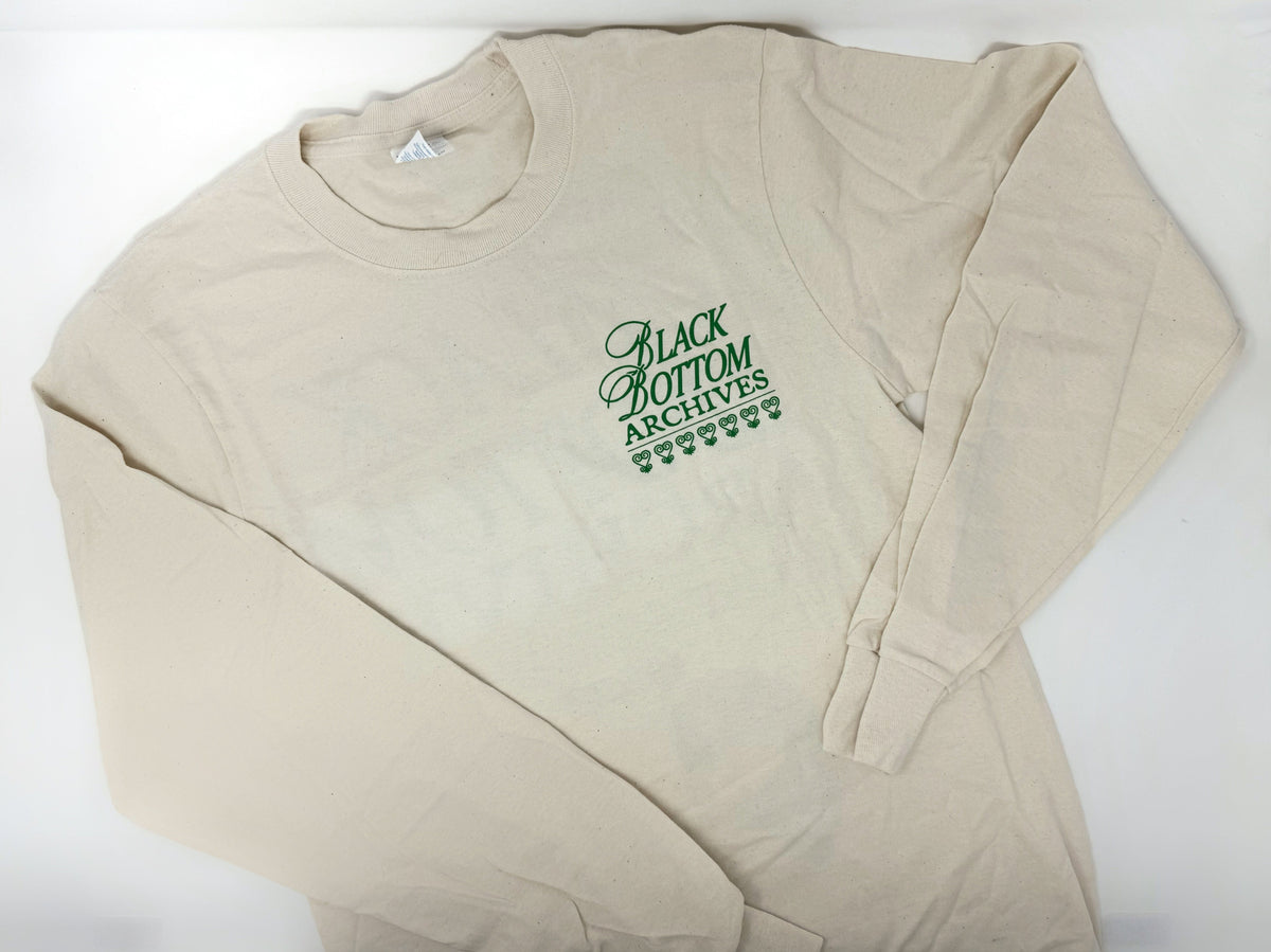 Black Bottom Archives Sankofa Shirt - Long sleeve