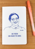 Blackbird Letterpress notebook Rosa Parks notebook 61407489
