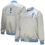 Mitchell & Ness Jacket Detroit Lions NFL Double Down Satin Jacket