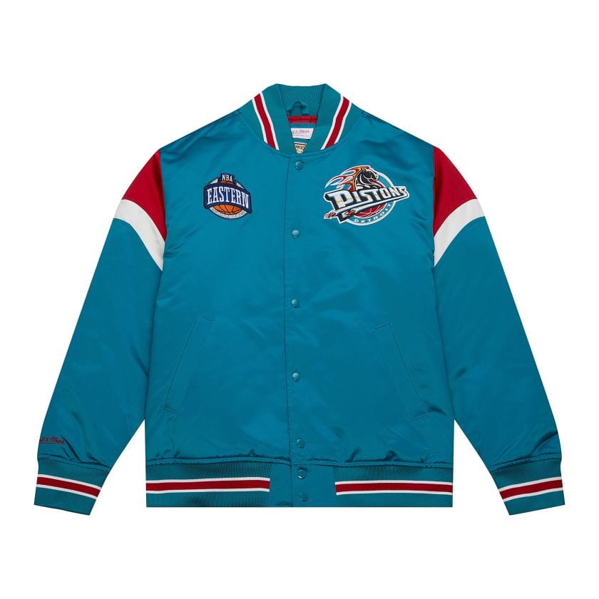 Detroit Pistons Heavyweight Satin Jacket