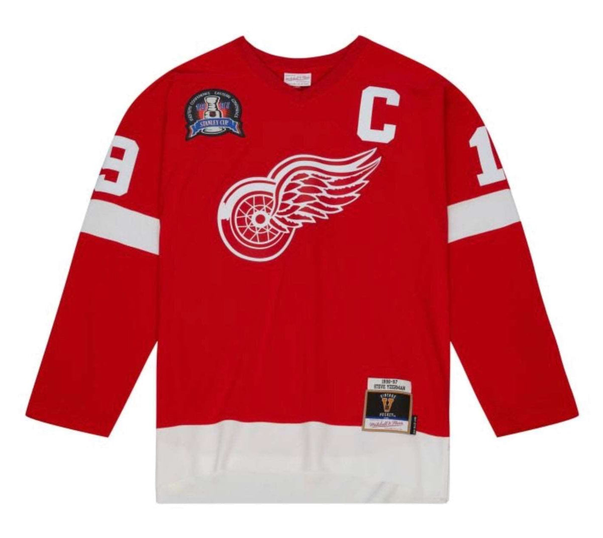 【新品未開封】Red Velvet ウェンディ ユニフォーム Blue Line Steve Yzerman Detroit Red Wings Dark 1996 Jersey