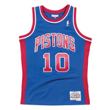 Mitchell & Ness Jersey Dennis Rodman Blue Detroit Pistons 1988/89 Hardwood Classics Swingman Player Jersey