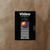 VHS Retro T 120 Inspired Happy Birthday Card