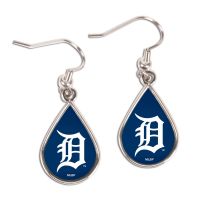 Detroit Tigers Tear Drop Earrings