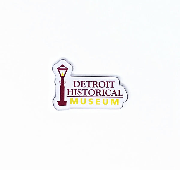 Detroit Historical Museum Logo Acrylic Magnet