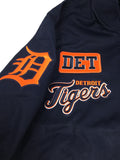 Navy Detroit Tigers Bomber Patch Jacket