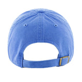 '47 Brand Ball Cap Detroit Lions Historic Blue Raz Vintage Logo Clean Up 887738546099