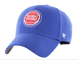 '47 Brand Ball Cap Detroit Pistons Adjustable MVP Hat w/ Velcro Strap 196505008709