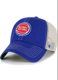 '47 Brand Ball Cap Detroit Pistons Trawler Clean Up Adjustable Hat - Blue 19772300953