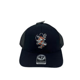 '47 Brand Ball Cap Detroit Tigers Cooperstown Paws Mascot Mesh Adjustable Trucker Hat 196895675611