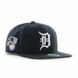 '47 Brand Ball Cap Detroit Tigers Sure Shot Adjustable Snapback Hat - Navy 887738418808