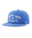 '47 Brand Hat Detroit Lions Blue Raz Whitlock 47 Captain Cap 198589317739