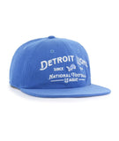 '47 Brand Hat Detroit Lions Blue Raz Whitlock 47 Captain Cap 198589317739