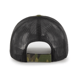 '47 Brand Hat Detroit Lions Camo Strap Trucker Hat 196002606811