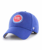 '47 Brand Hat Detroit Pistons 47 Brand Blue MVP Adjustable Hat 196505008709