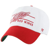 '47 Brand Hat Detroit Red Wings Clean Up Adjustable Hat 198052002674