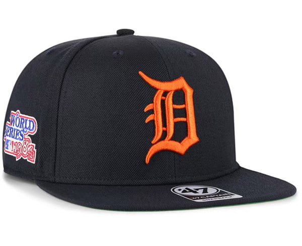 '47 Brand Hat Detroit Tigers BCPTN World Series (Orange D) 196505385084