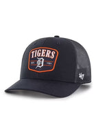 '47 Brand Hat Navy Blue Adjustable Detroit Tigers Squad Trucker Hat 197172085635