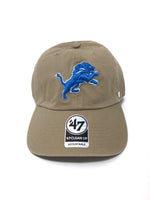 '47 Brand Headwear Detroit Lions Khaki Adjustable Hat 191119933607
