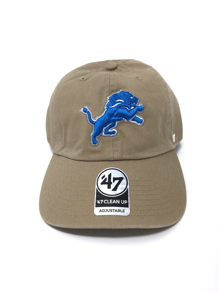 '47 Brand Headwear Detroit Lions Khaki Adjustable Hat 191119933607
