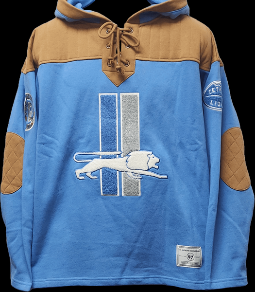 '47 Brand Hoodie Detroit Lions Flannagan '47 Wingback Lacer