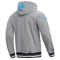 '47 Brand Hoodie NFL Detroit Lions Script Tail Men's Rib Fleece Pullover Hoodie
