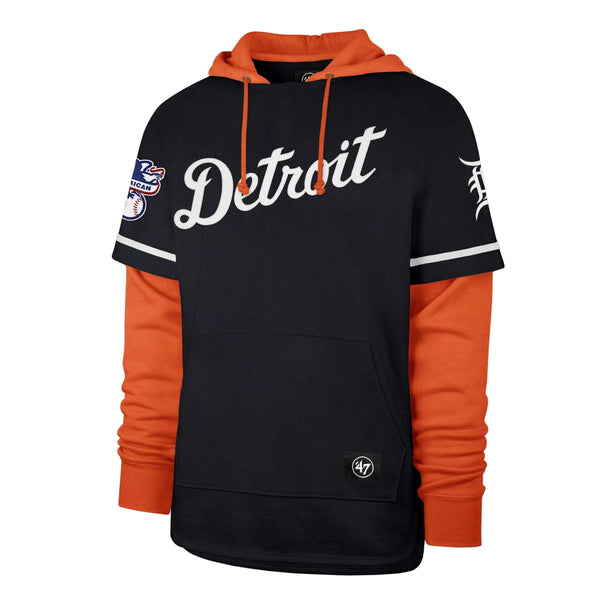 '47 Brand Hoodie The Trifecta '47 Detroit Tigers Shortstop Pullover