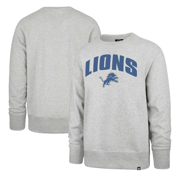 '47 Brand Sweater Detroit Lions Relay Grey Headline Crew Neck