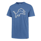 '47 Brand T-Shirt Detroit Lions Cadet Blue Imprint Franklin Tee