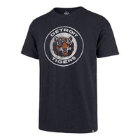 '47 Brand T-shirt Detroit Tigers 47 Brand Cooperstown Navy Scrum T-Shirt