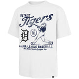 '47 Brand T-Shirts Detroit Tigers White Regional Batter Foundation Tee
