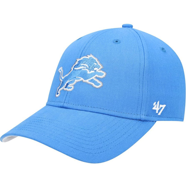 '47 Brand Youth Apparel Childrens Detroit Lions '47 Basic MVP Adjustable Hat - Blue