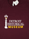 4Imprint T-shirt Detroit Historical Museum T-Shirt - Burgundy