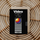 VHS Retro T 120 Inspired Happy Birthday Card