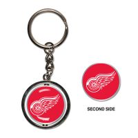 Red Wings Spinner Keychain