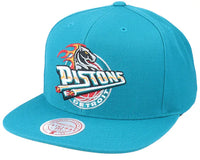 Detroit Pistons Ground 2.0 Teal Snapback