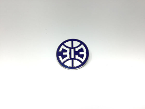 Detroit Pistons 313 Collector Enamel Pin
