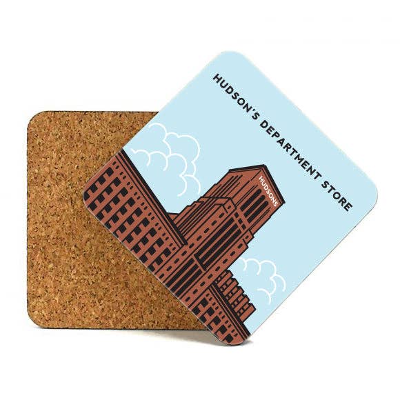 Hudson's Department Store Coaster