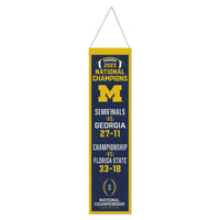 Michigan Wolverines National Champions Wool Banner