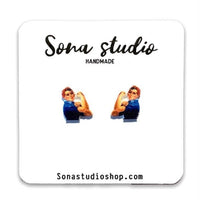 Girl Power Earrings