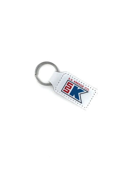 S.S Kresge Co. White Keychain