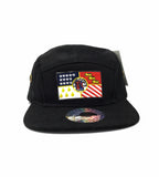 Detroit City Flag 5 Panel Hat, Military Style Cap