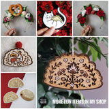 Sausage Ornament Polish Folk Art
