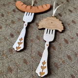 Sausage Ornament Polish Folk Art