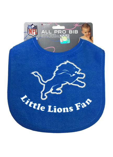 Detroit Lions Little Lions Fan Baby Bib