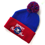 Blue & Red Bad Boys Knit Cap with Pom - Detroit Historical Society