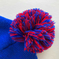 Blue & Red Bad Boys Knit Cap with Pom - Detroit Historical Society