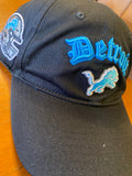 Detroit Lions Script/Logo Patch Hat